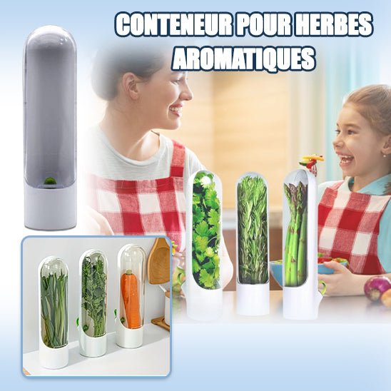 Boite de conservation | Herbes fraiches |FreshBox™